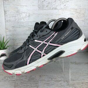 Asics Gel-Vanisher Athletic Running Shoes‎ Gray / Pink T75BQ WOMENS Size 8 EUC